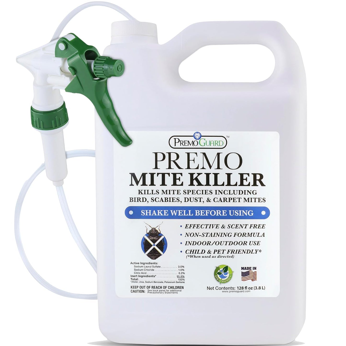Premo Guard Mite Treatment Spray: Natural & Non-Toxic Solution