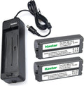 Kastar 2 Battery + Charger BG-CP200 for Canon Selphy - Extra Power