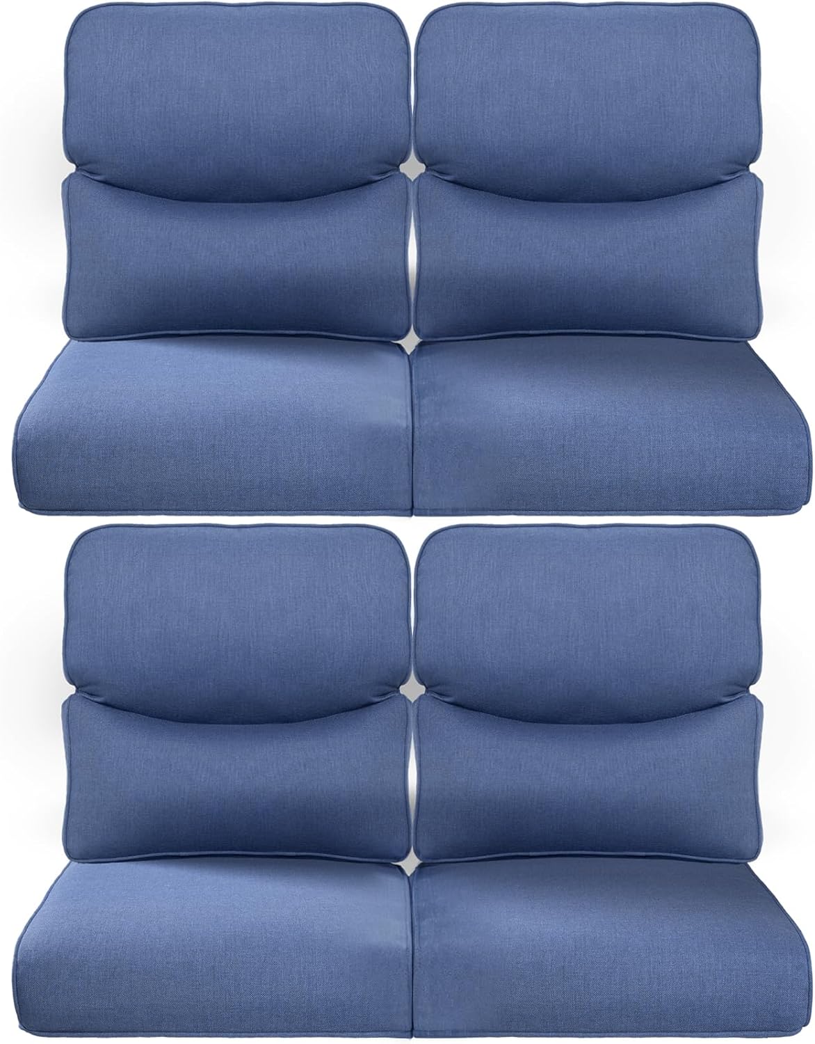 Pop 22x25/22x24 Outdoor Chair Cushions Set of 4 - Heavy Duty
