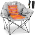 ABORON Heated Camping Chair - Stay Cozy Anywhere!