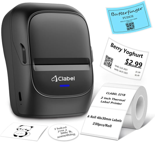Portable Bluetooth Label Maker: Print Anywhere!