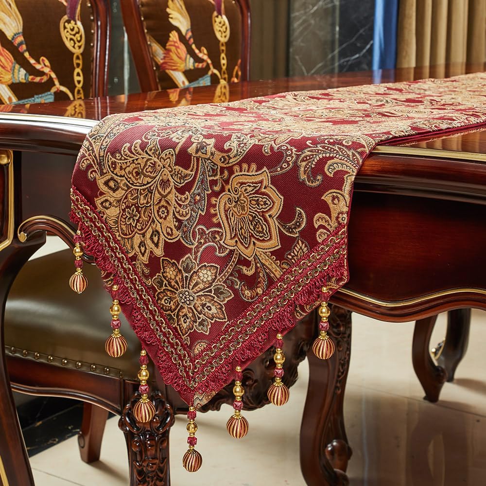 Luxury Vintage Table Runners for Elegant Dining Room Decor