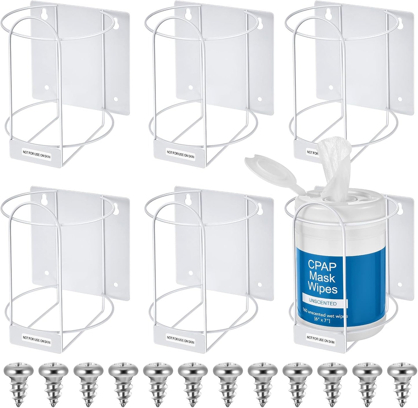 Tandefio Wipes Holders Wall Brackets for Home and Office Use