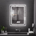 Koonmi 32x24 LED Bathroom Mirror with Lights - Backlit & Dimmable