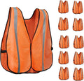 KAYGO Reflective High Visibility Safety Vest - Breathable Silver