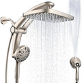 Rain Shower Head with Handheld High Pressure - Dual Magnetic Heads
