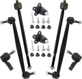 TRQ 8-Piece Front Steering & Suspension Kit for 2012-18 Chevrolet