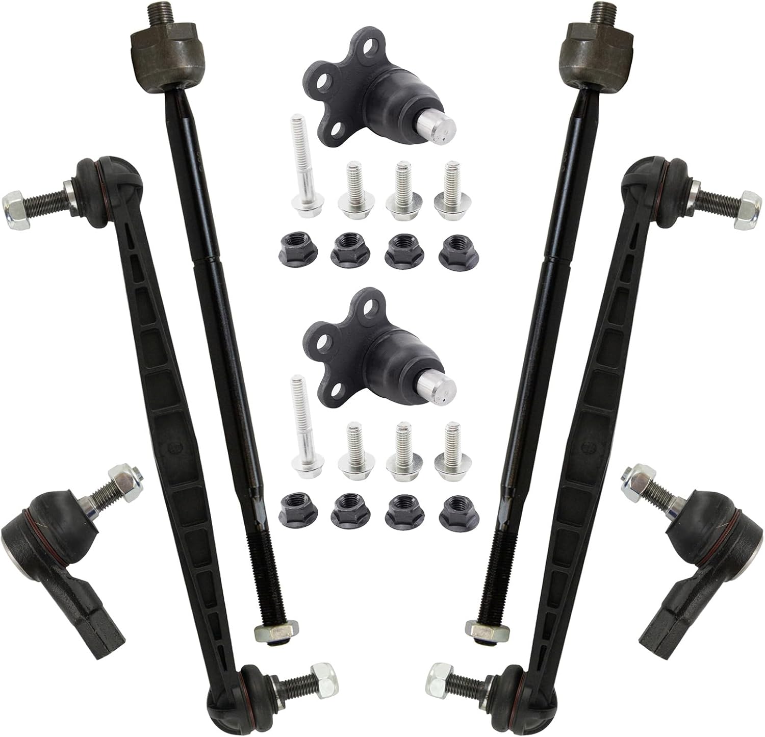 TRQ Front Steering & Suspension Kit for 2012-2018 Chevrolet Sonic