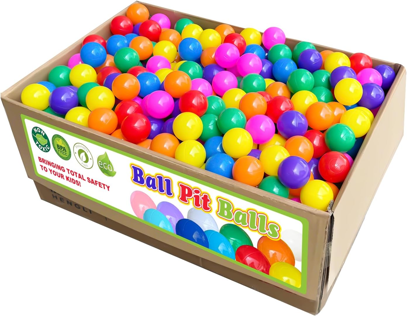 Colorful Plastic Soft Ball Pits Balls for Kids and Toddlers