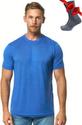 Merino Wool T-Shirt Mens - Lightweight Thermal Top
