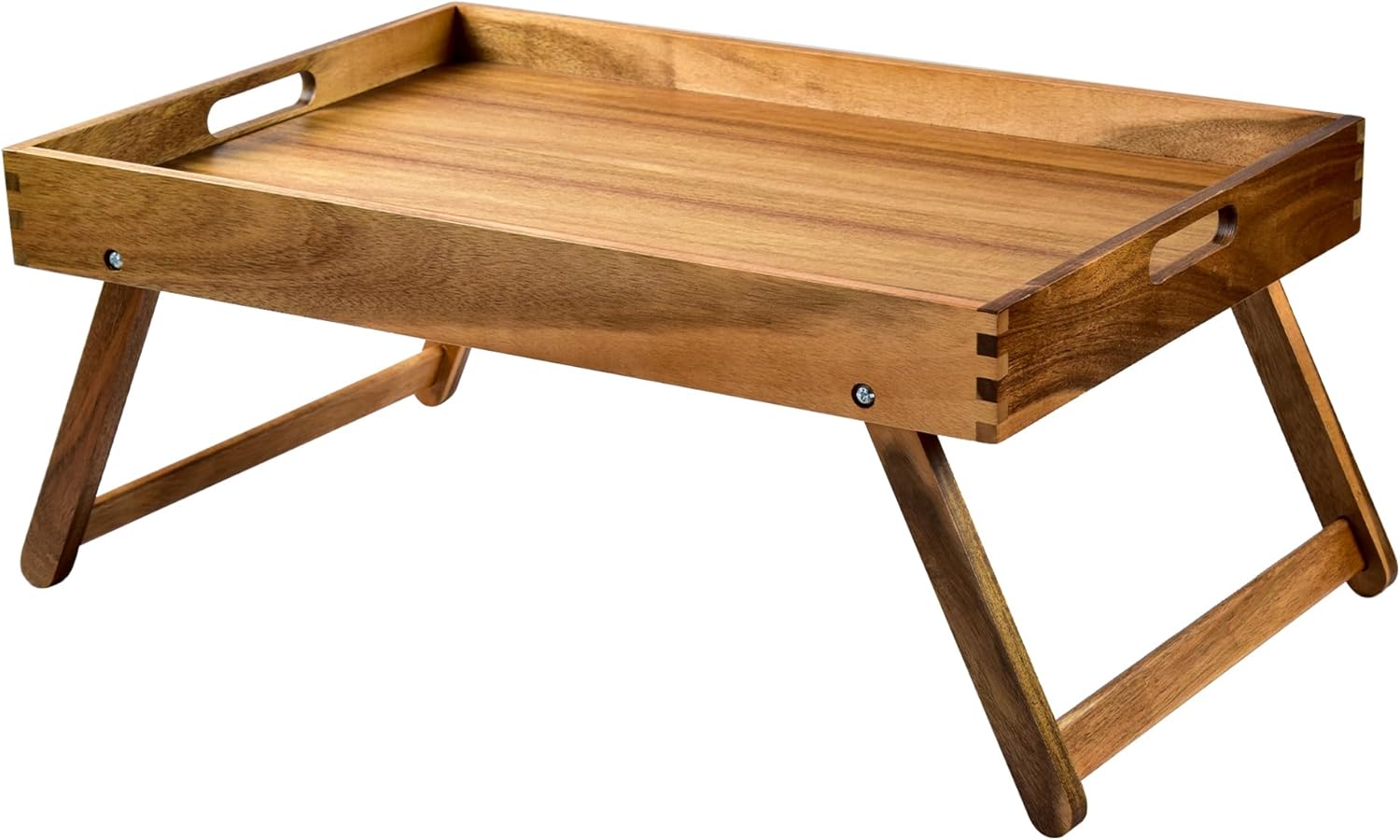 Extra Large Folding Bed Tray Table for Breakfast and Snacks