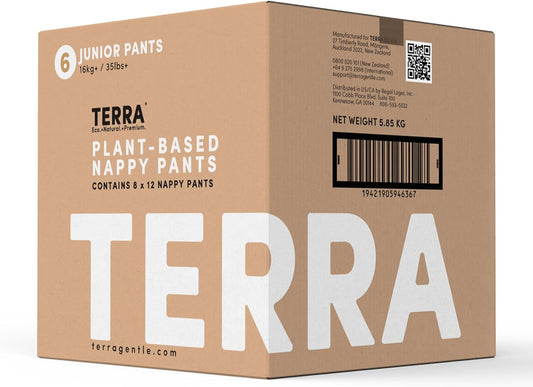 Terra Size 6 Training Pants: Eco-Friendly Overnight Diapers