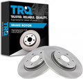 TRQ Rear Brake Rotors Set Compatible with 2012-2020 Chrysler/Dodge