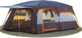 KTT Extra Large Family Cabin Tent for 10-14 People Camping