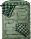 Double Sleeping Bag Flannel for Adults 2-Person XXL - Cozy Share