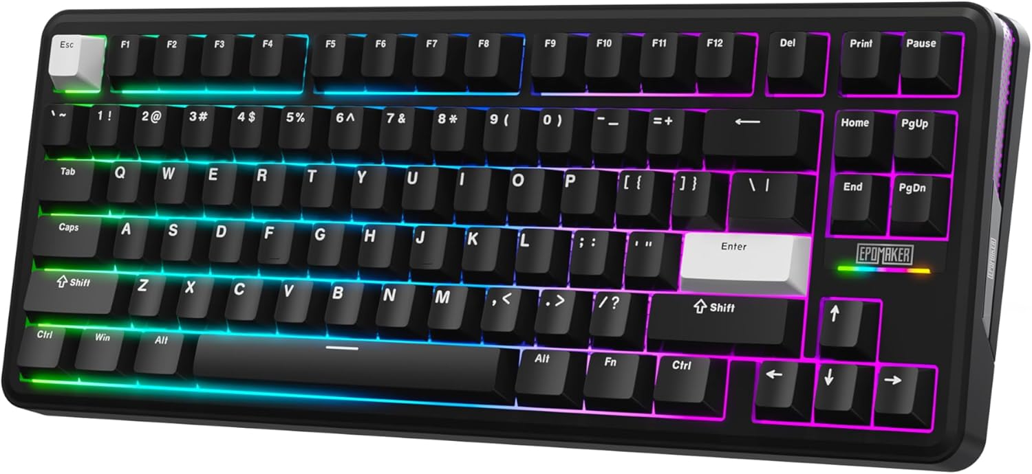 EPOMAKER TH85 Wireless Gaming Keyboard with Custom Switches
