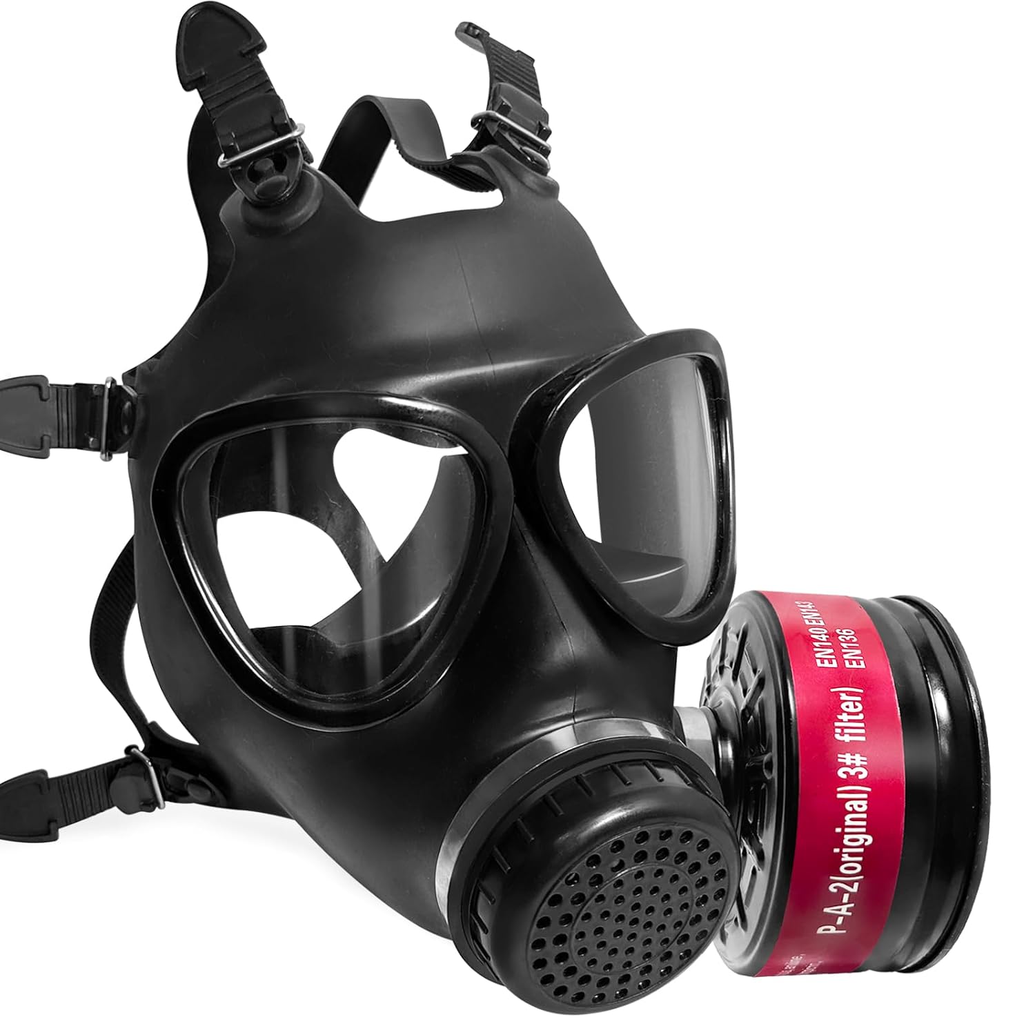 Full Face Respirator Mask with 40mm Activated Carbon Filters