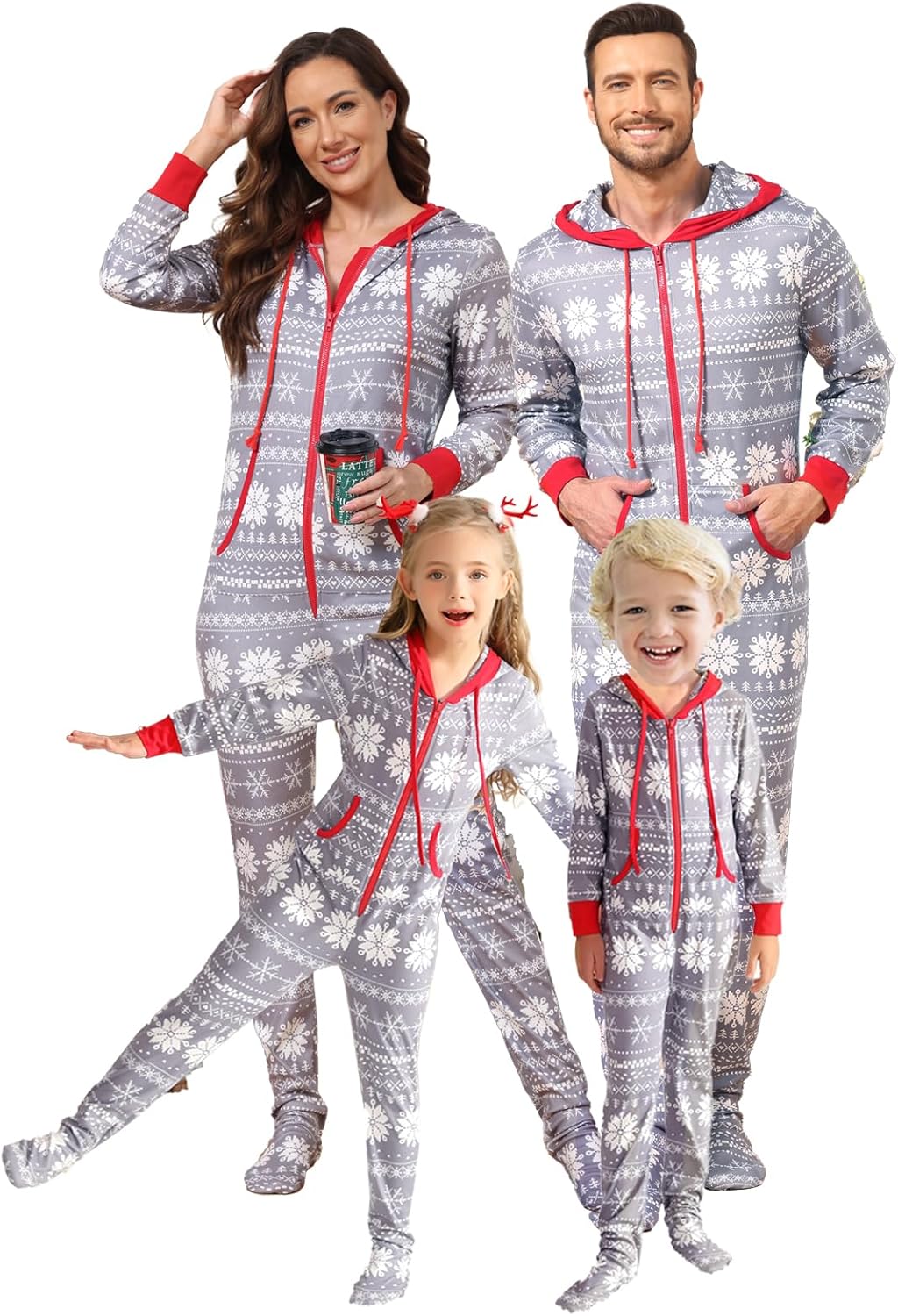 Veseacky Family Christmas Pajamas Matching Sets for Everyone