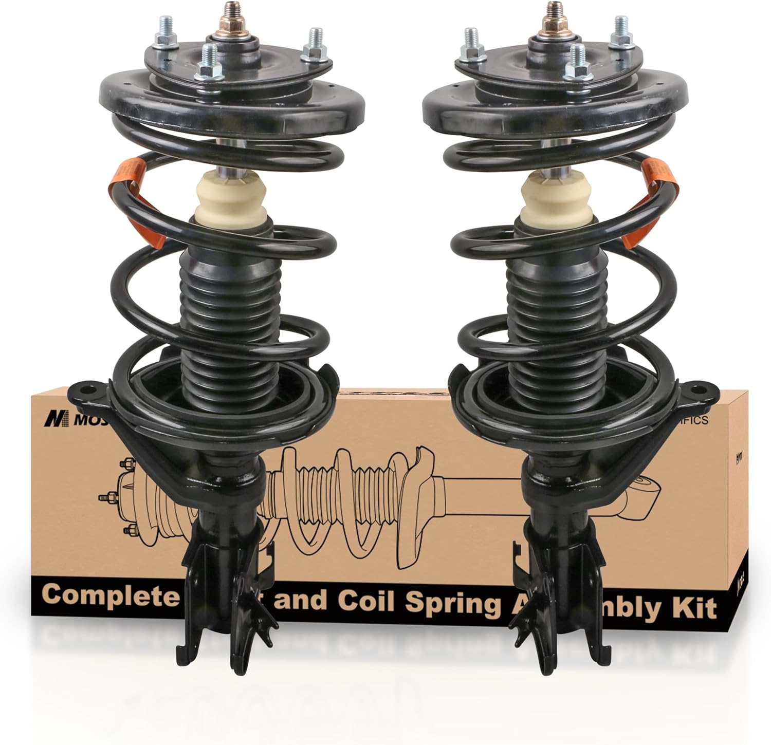 Complete Front Struts Shocks Absorbers Assemblies for Honda Civic