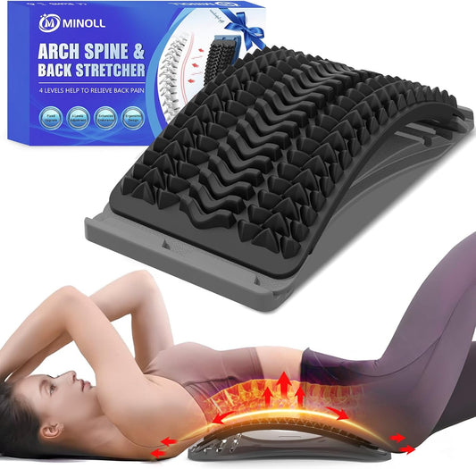 Back Stretcher for Lower Back Pain Relief and Posture Support