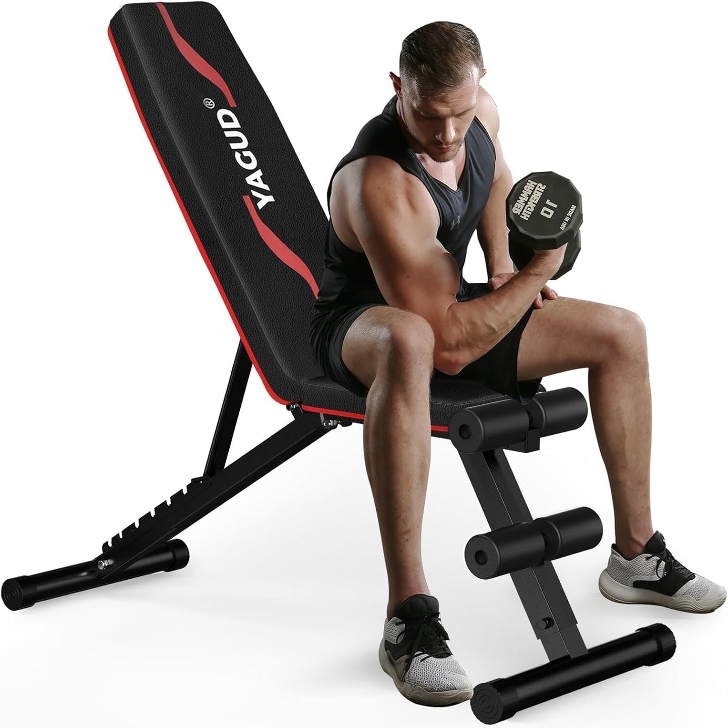 Adjustable Weight Bench Press for Home Gym - 800 LB Capacity