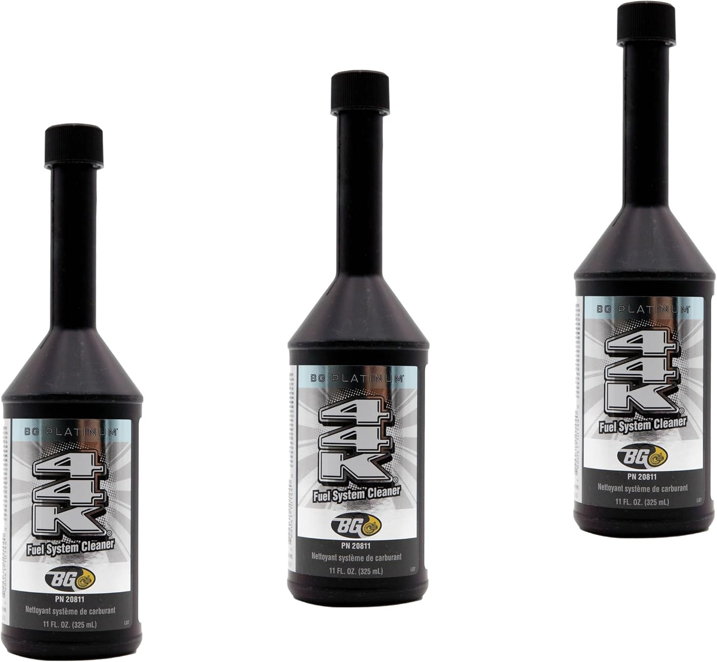3 Bottles of New BG 44K Platinum for Optimal Engine Performance