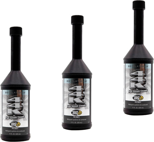 3 Bottles of New BG 44K Platinum for Optimal Engine Performance