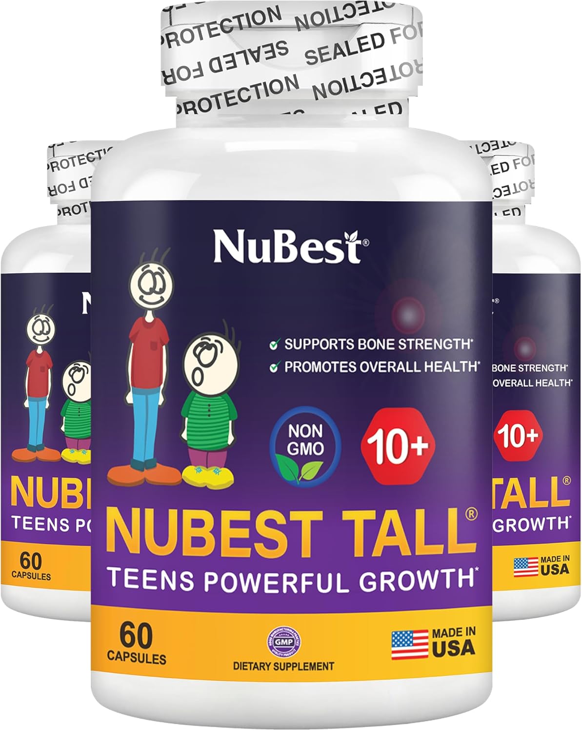 NuBest Tall 10+ Advanced Bone Strength Formula for Ages 10