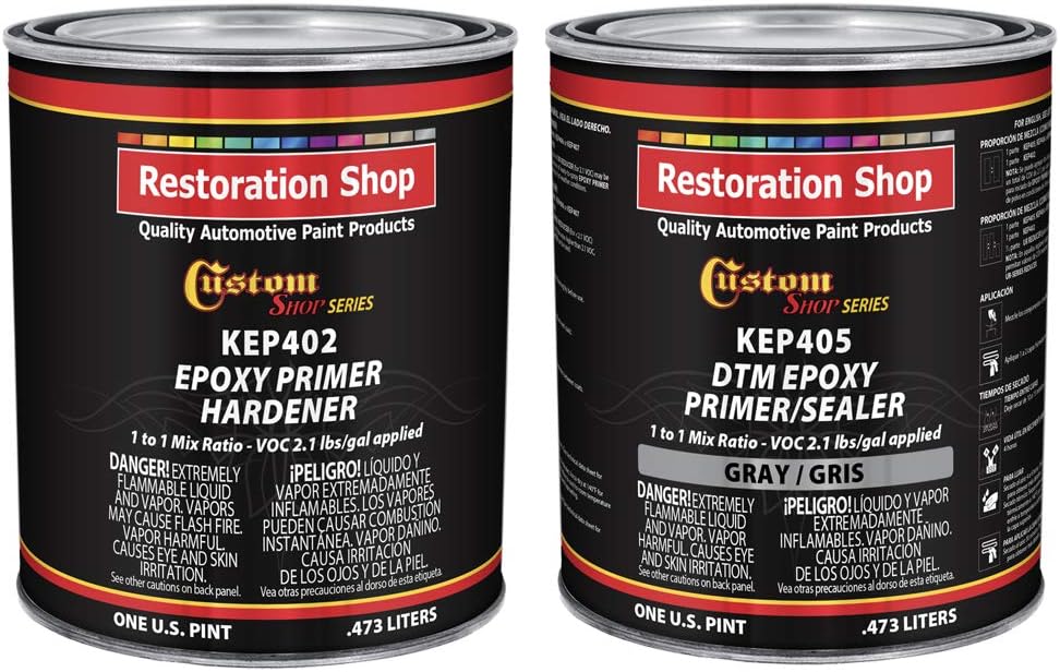 High-Performance Gray Epoxy Primer for Automotive and Industrial Use