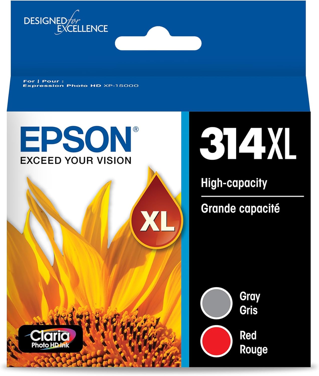 EPSON 314 Claria Photo HD Ink for Expression Photo XP-15000