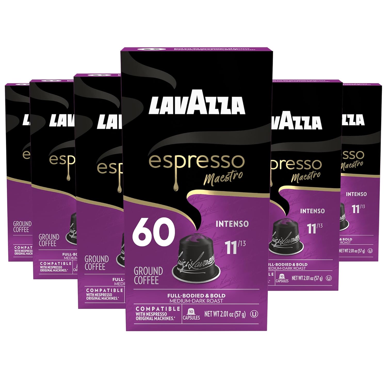 Lavazza Maestro Intenso Capsules: Rich Espresso Blend