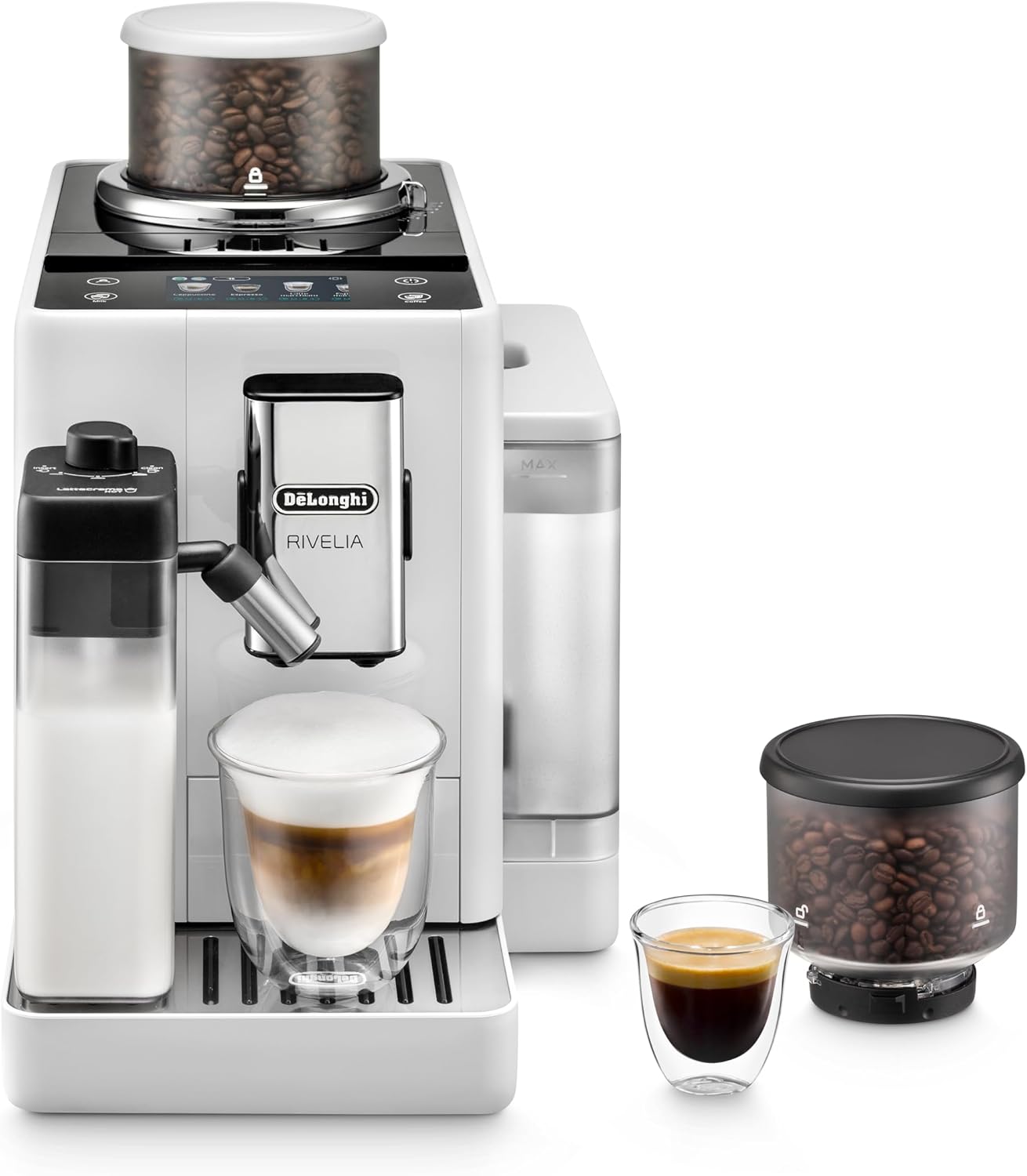 De'Longhi Rivelia Automatic Espresso Machine for Coffee Lovers