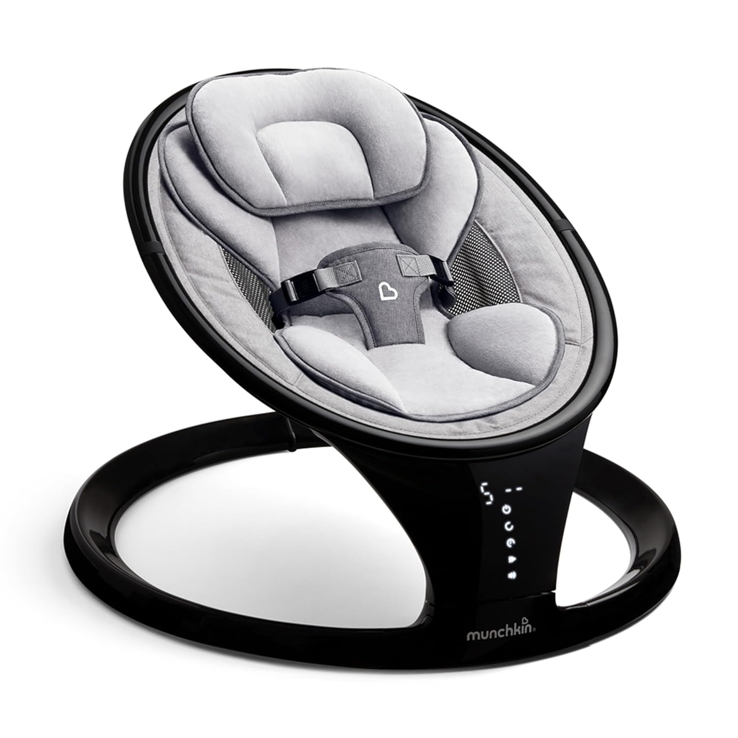 Munchkin Electric Baby Swing: Portable Bluetooth Infant Rocker
