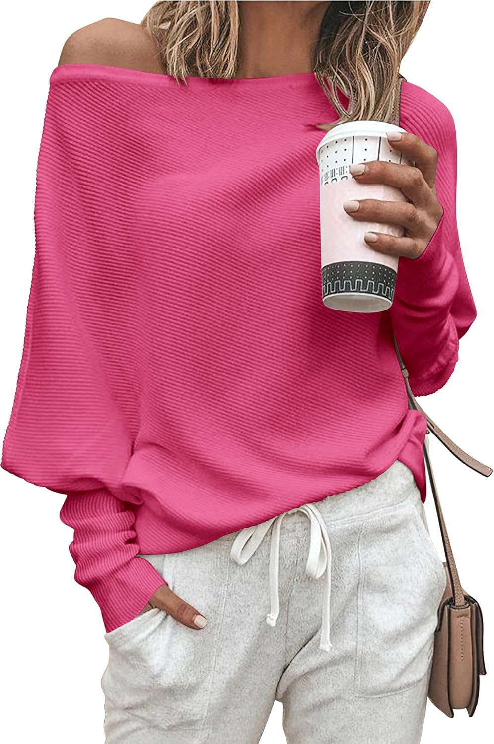 Stylish Off Shoulder Fall Sweaters for Women by Zenlonr