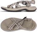 Viakix Womens Walking Sandals Siena - Comfortable Arch Support
