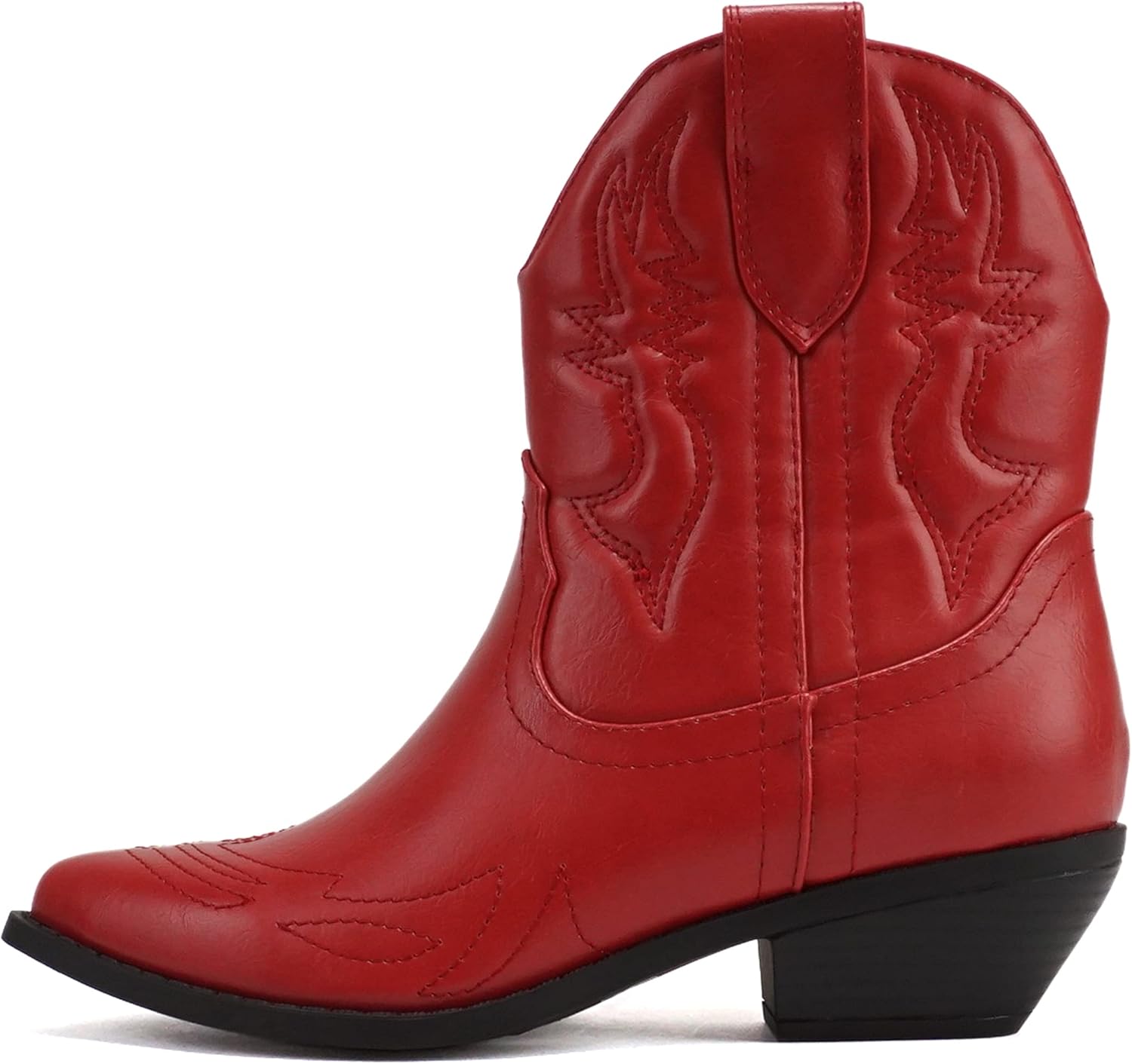 Soda Women Cowgirl Cowboy Western Stitched Ankle Boots Review