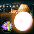 Enhance Camping: Solar String Lights, 5 Modes, Rechargeable
