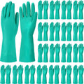 Chemical Resistant Nitrile Gloves 20 Pairs Bulk - Heavy Duty