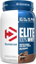 Dymatize Elite 100% Whey Protein Powder - Chocolate, 25g Protein