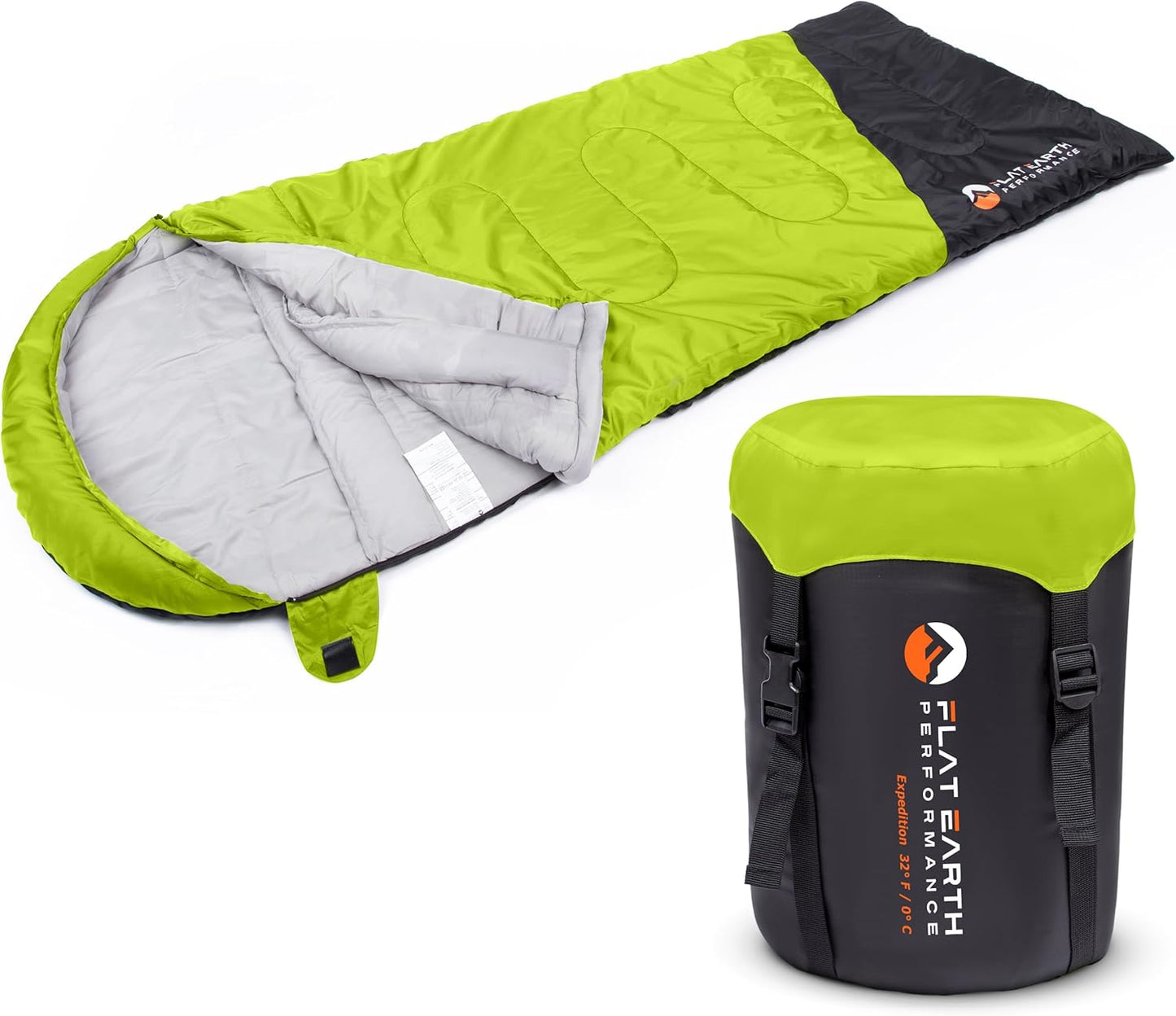 Expedition Sleeping Bag for Camping, Hiking, and Backpacking