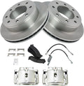 TRQ Rear Brake Pad & Rotor Kit for 2002-2003 Chevrolet Silverado