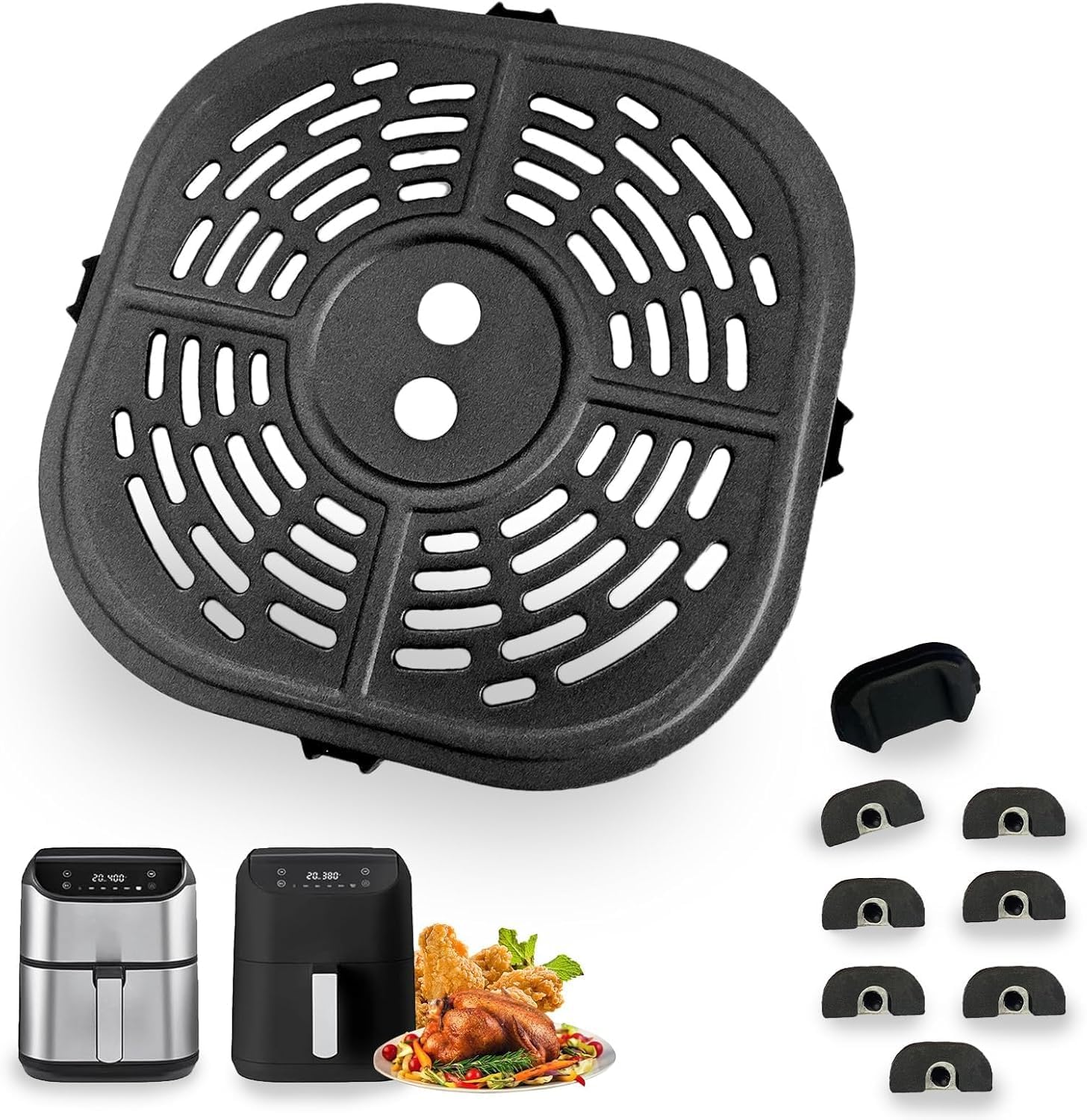 Upgrade Your Air Fryer with Grill Plate!