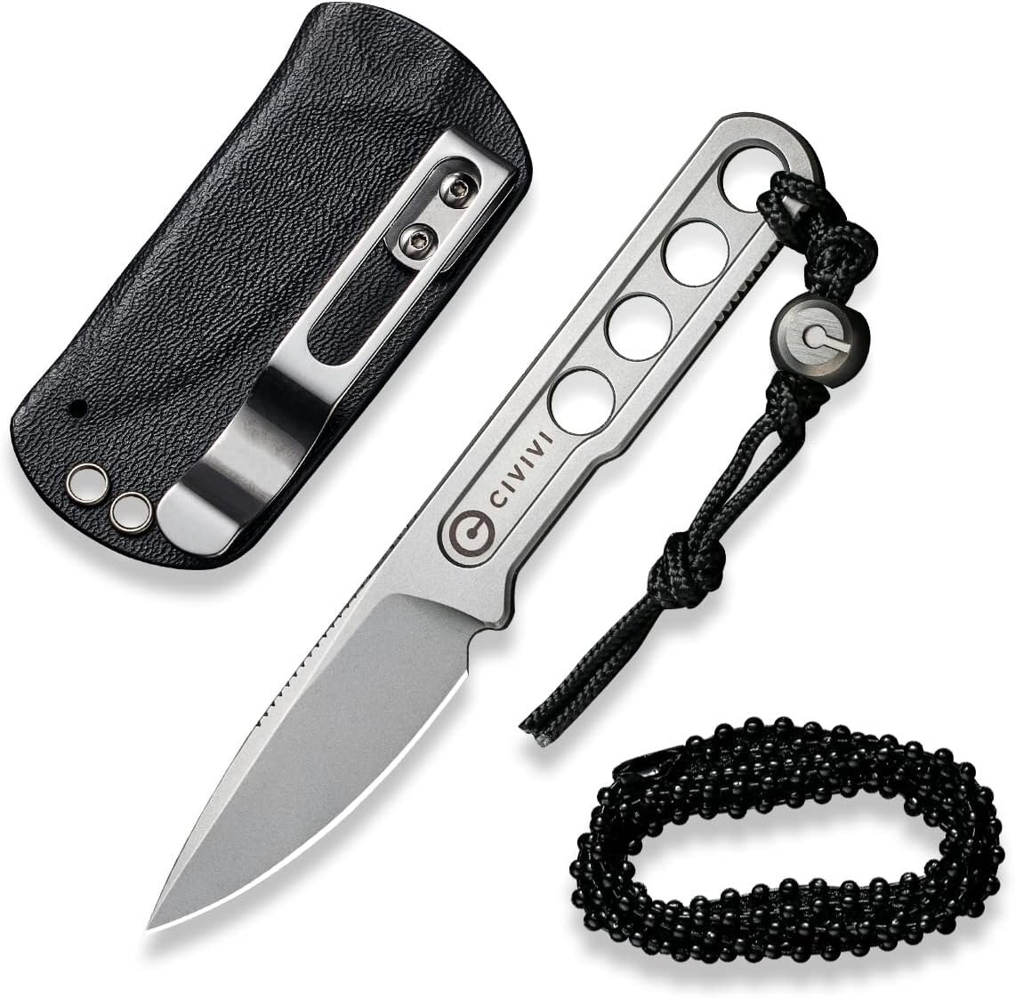 CIVIVI Circulus Fixed Blade Knife: Compact EDC Companion