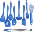 Chef Craft 9 Piece Silicone Kitchen Tool and Utensil Set - Durable