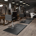 Barber Floor Mat 3 ft x 5 ft Square Cut-Out Anti Fatigue - Salon