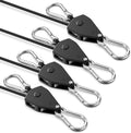 VIPARSPECTRA 8ft Ratchet Tie Down Straps - Heavy Duty & Versatile!
