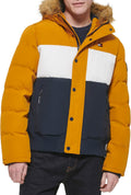 Men's Arctic Cloth Quilted Snorkel Bomber Jacket - Warm Quilted Shell