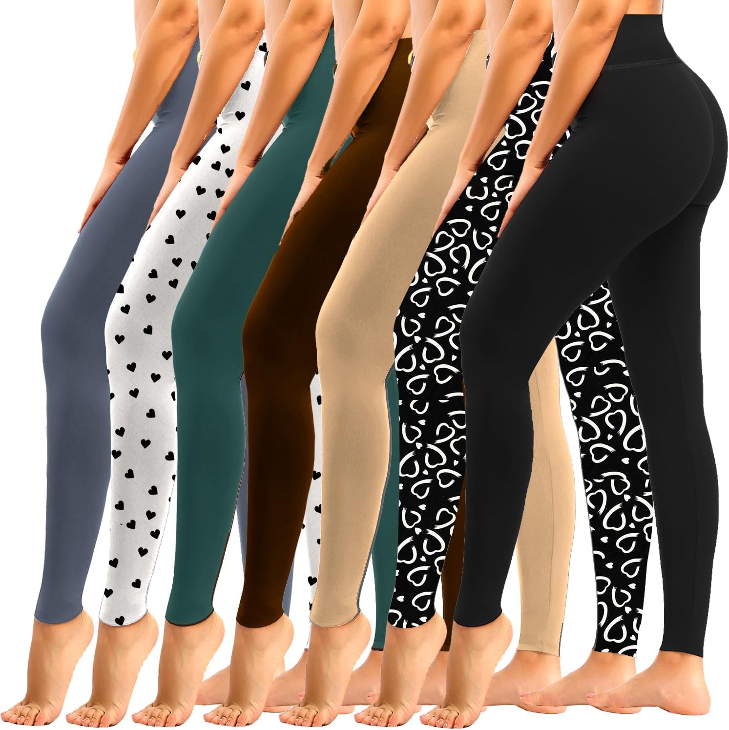High Waisted Leggings for Women with Tummy Control & Comfort