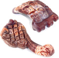 Dog Chew Toys for Aggressive Chewers 2-Pack - Tough Nylon Bone Toy