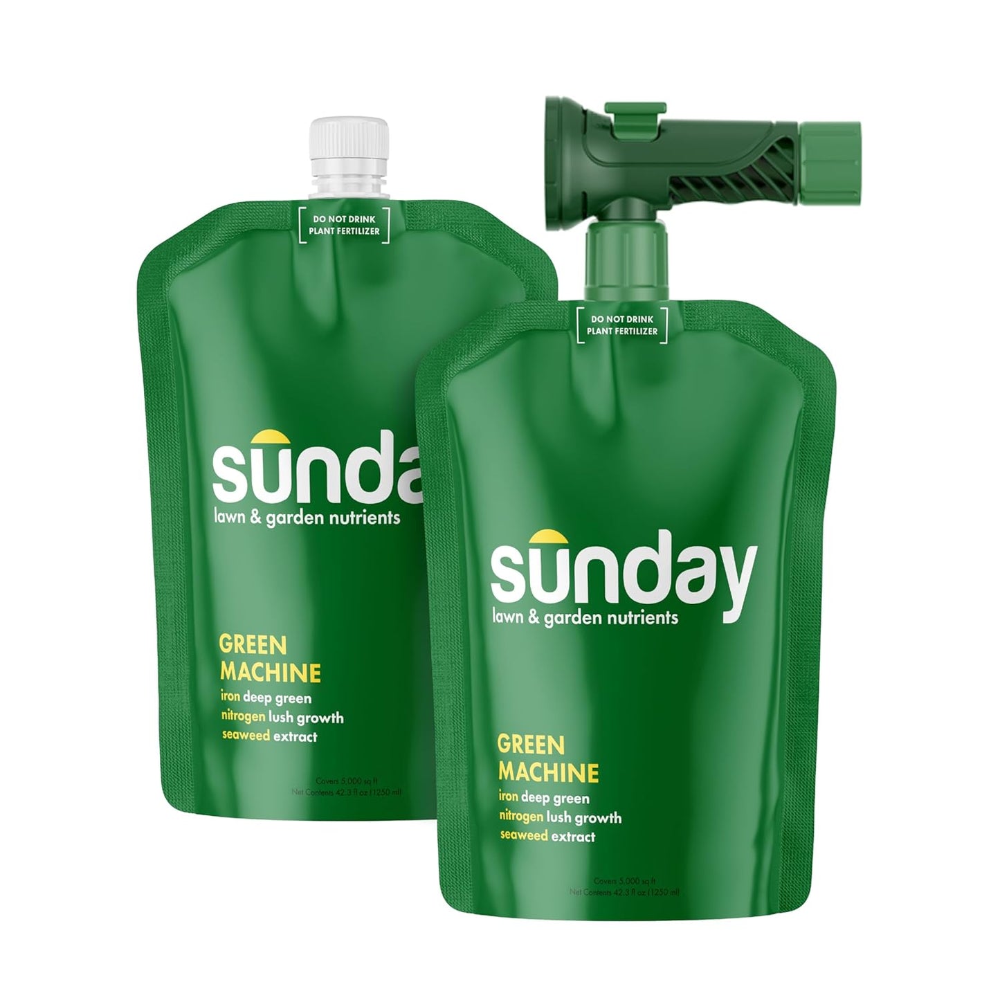 Sunday Green Machine Fertilizer for Lush Lawn Growth